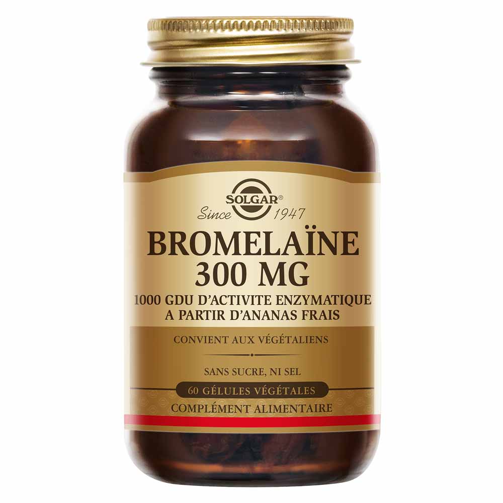 Solgar Bromelain digestive system support 60 capsules