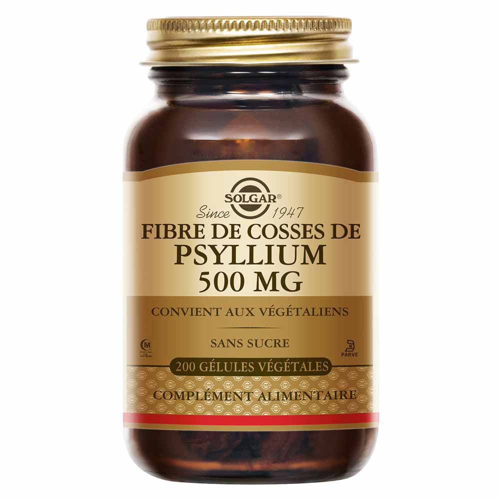 Solgar Psyllium digestion support and detox 200 capsules