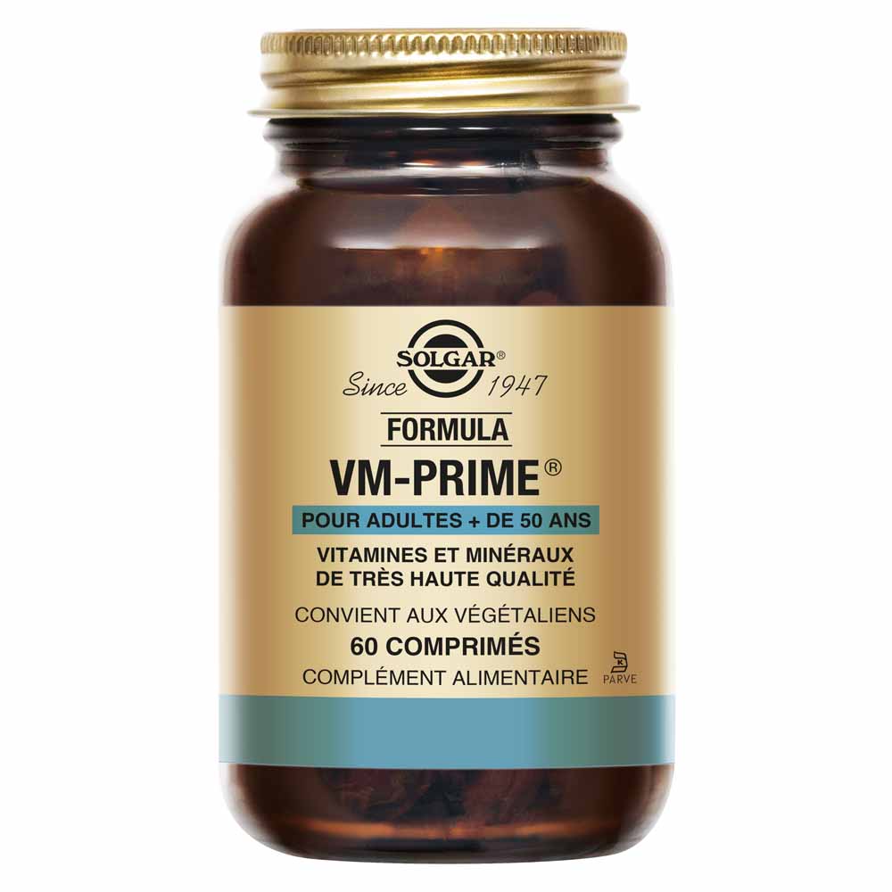 Solgar VM Prime multivitamin for vitality 60 tablets