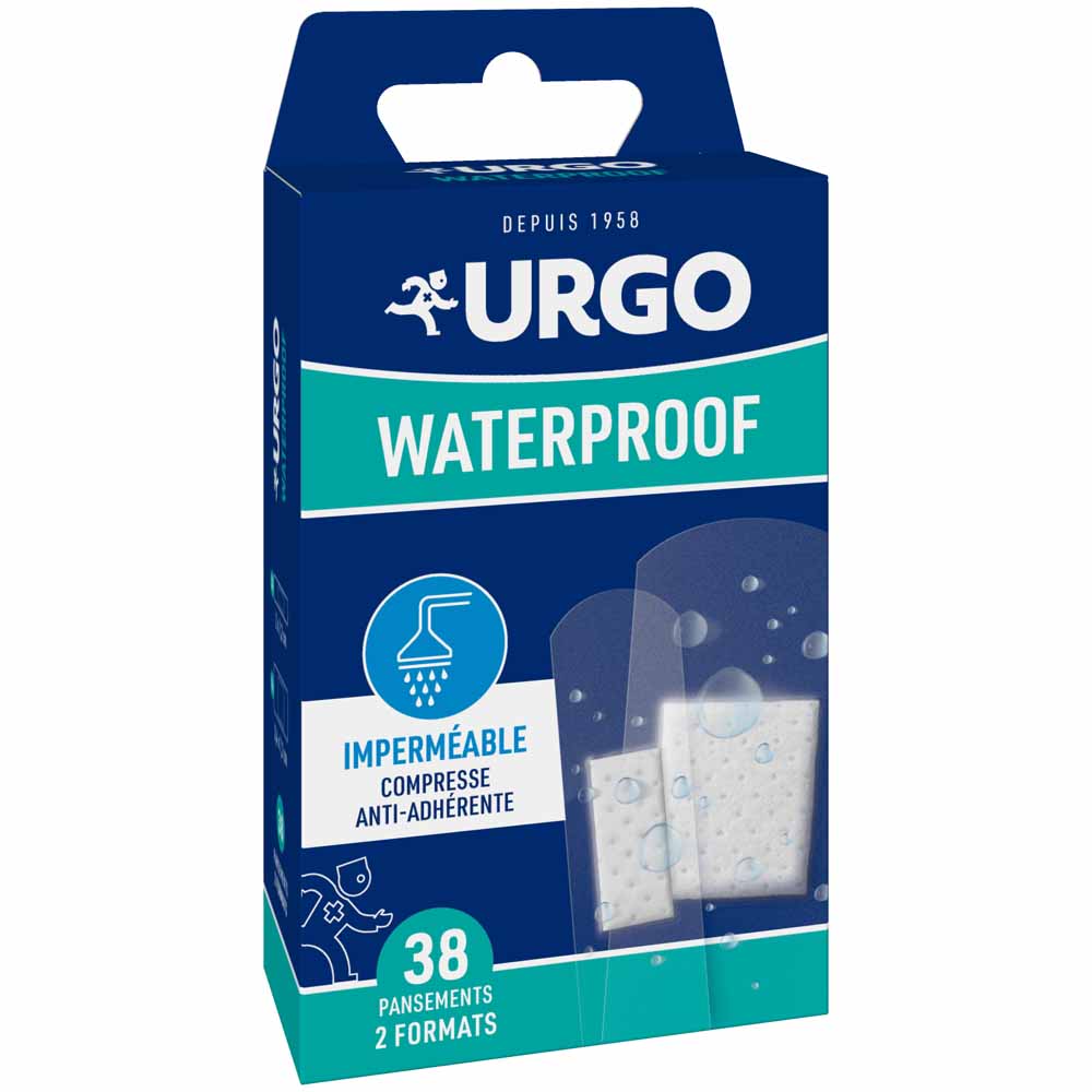 Urgo Waterproof Family Pack 2 sizes x38
