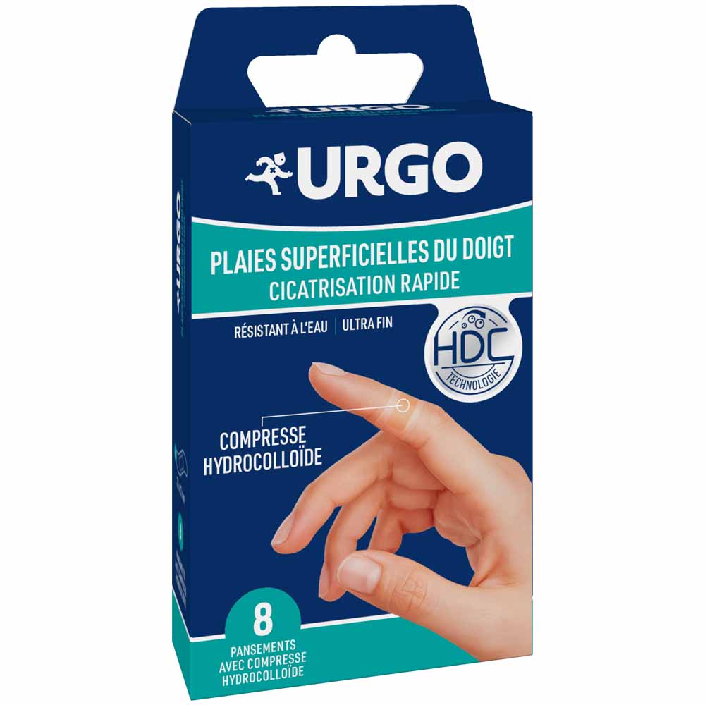 Urgo Fast-healing finger plasters 8 units