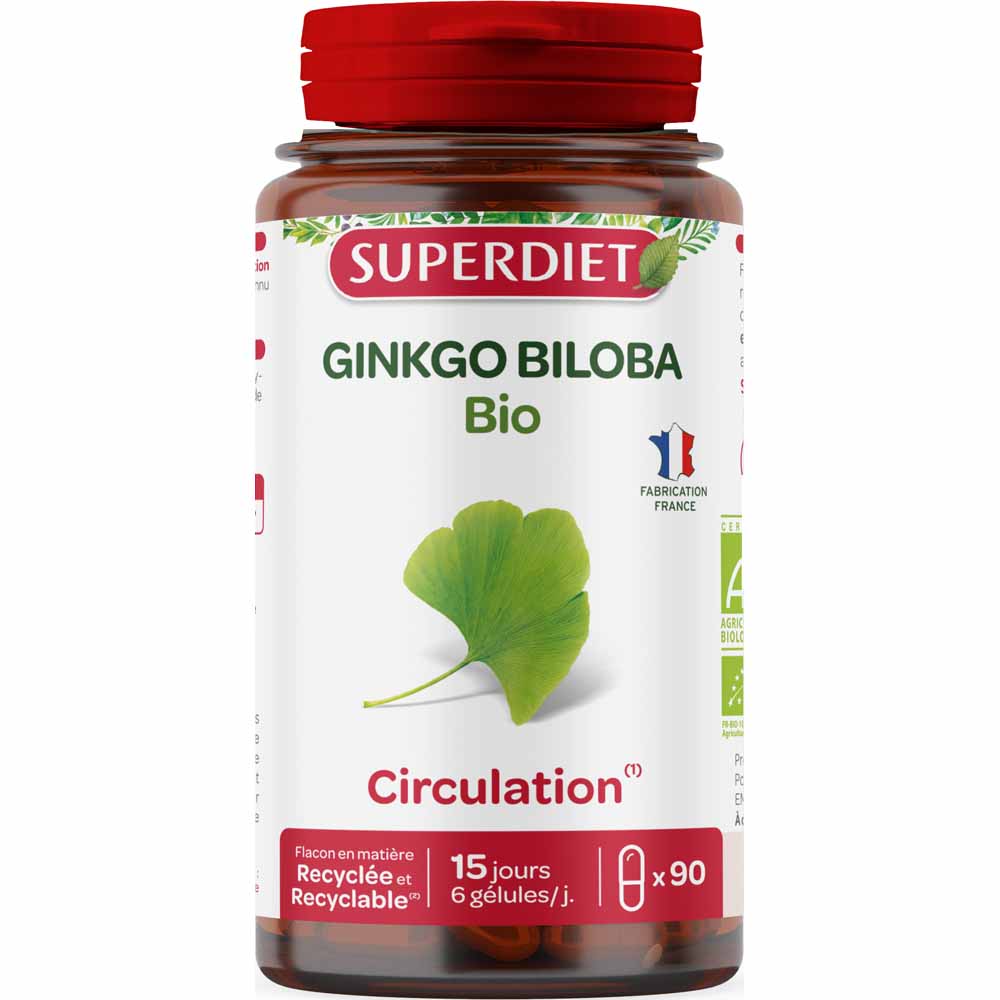 Superdiet Ginkgo 90 Capsules