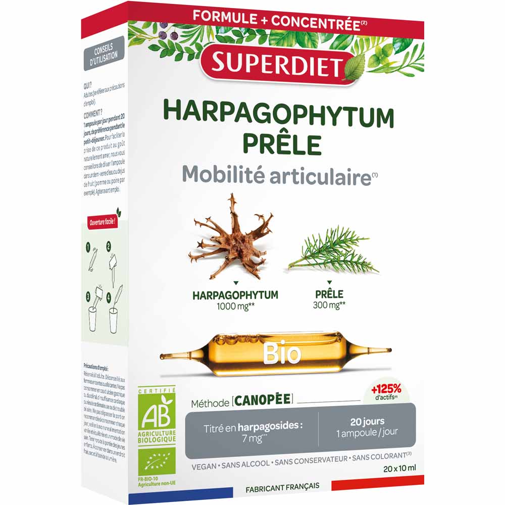 Superdiet Prele Harpagophytum Bioes Joints 20 Ampulas