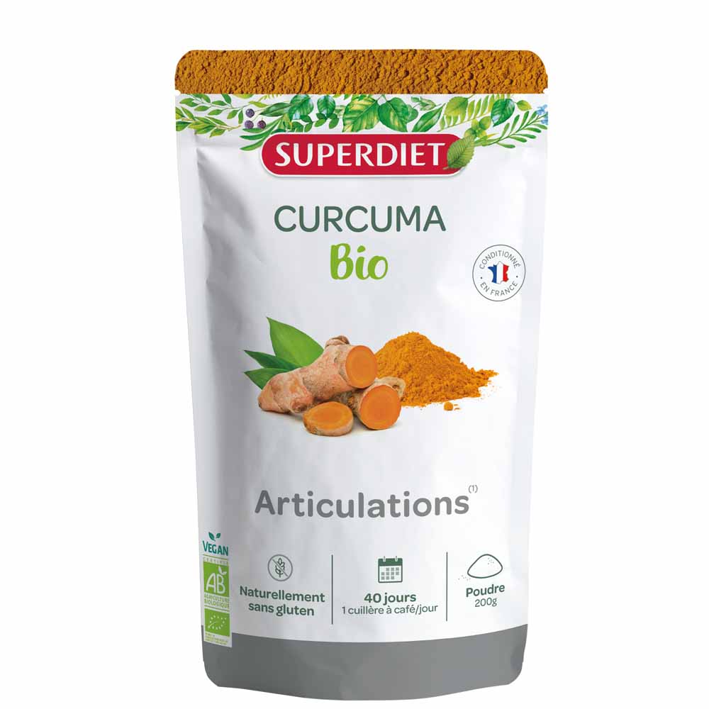 Superdiet Organic Turmeric 200g