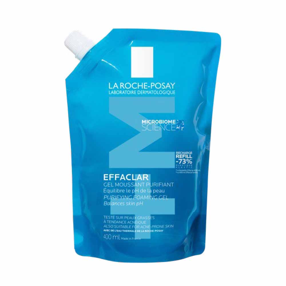 La Roche-Posay Effaclar Foaming EcoRefill gel oily, acne-prone skin 400 ml