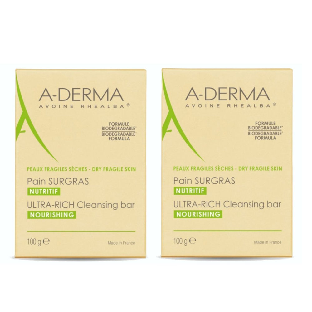 A-Derma Rhealba oats Superfatted soap 2 x 100 g