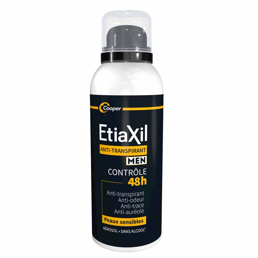 Etiaxil Antiperspirant 48h Control Men Deodorant Spray sensitive skin 150 ml