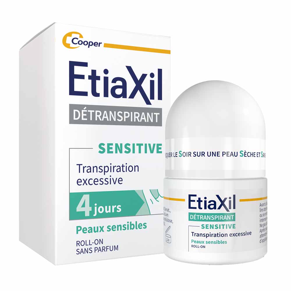 Etiaxil Detranspirants 4 Days Sensitive Roll-On Deodorant sensitive skin 15 ml