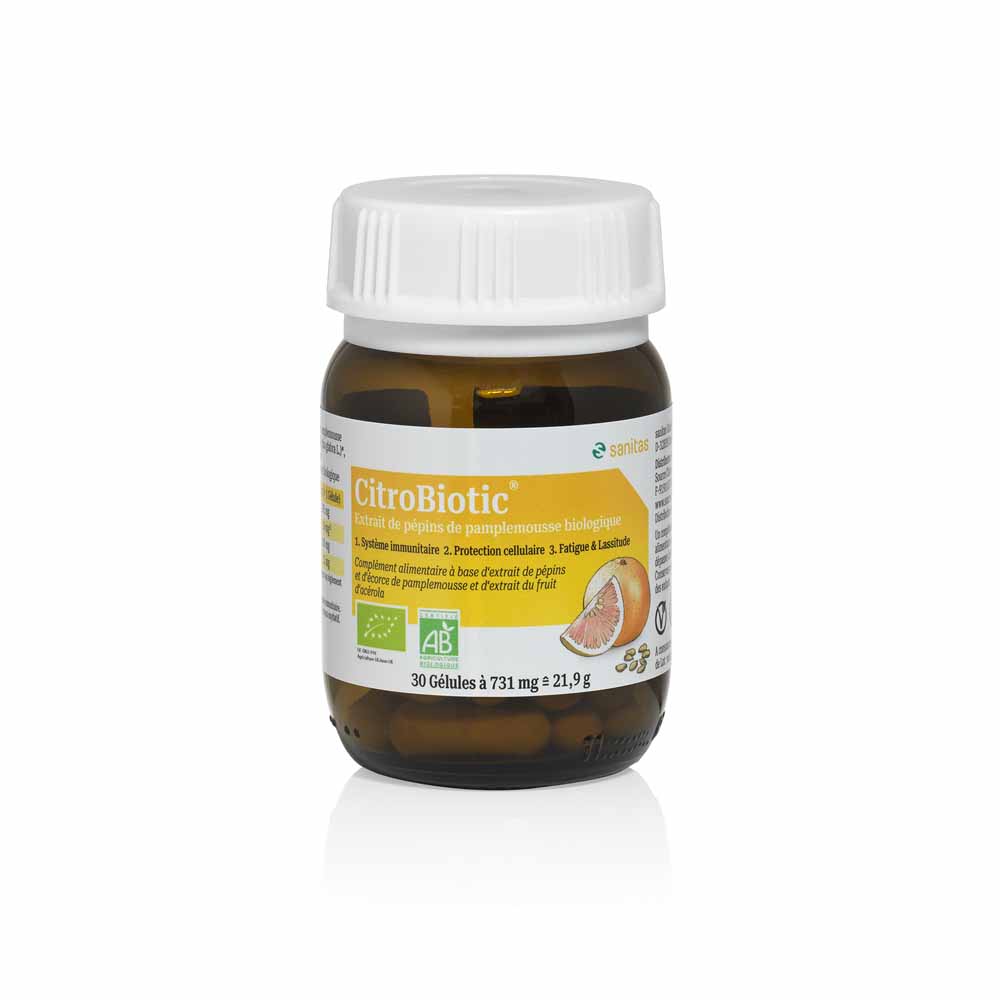 Citrobiotic Citrobiotic Grapefruit Seed Extracts + Organic Acerola X 30 Capsules