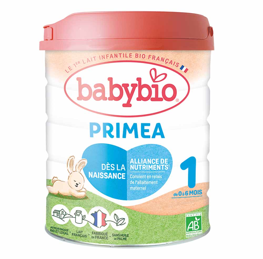 Babybio Baby Milks Primea 1 Organic Milk Powder From 0 To 6 Months From 0 to 6 months 800g