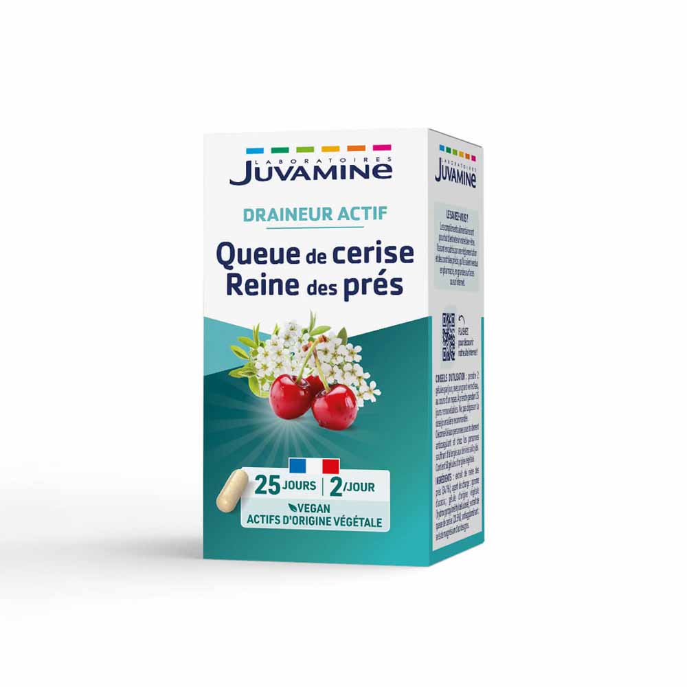 Juvamine Cherry stalk and meadowsweet drainer
