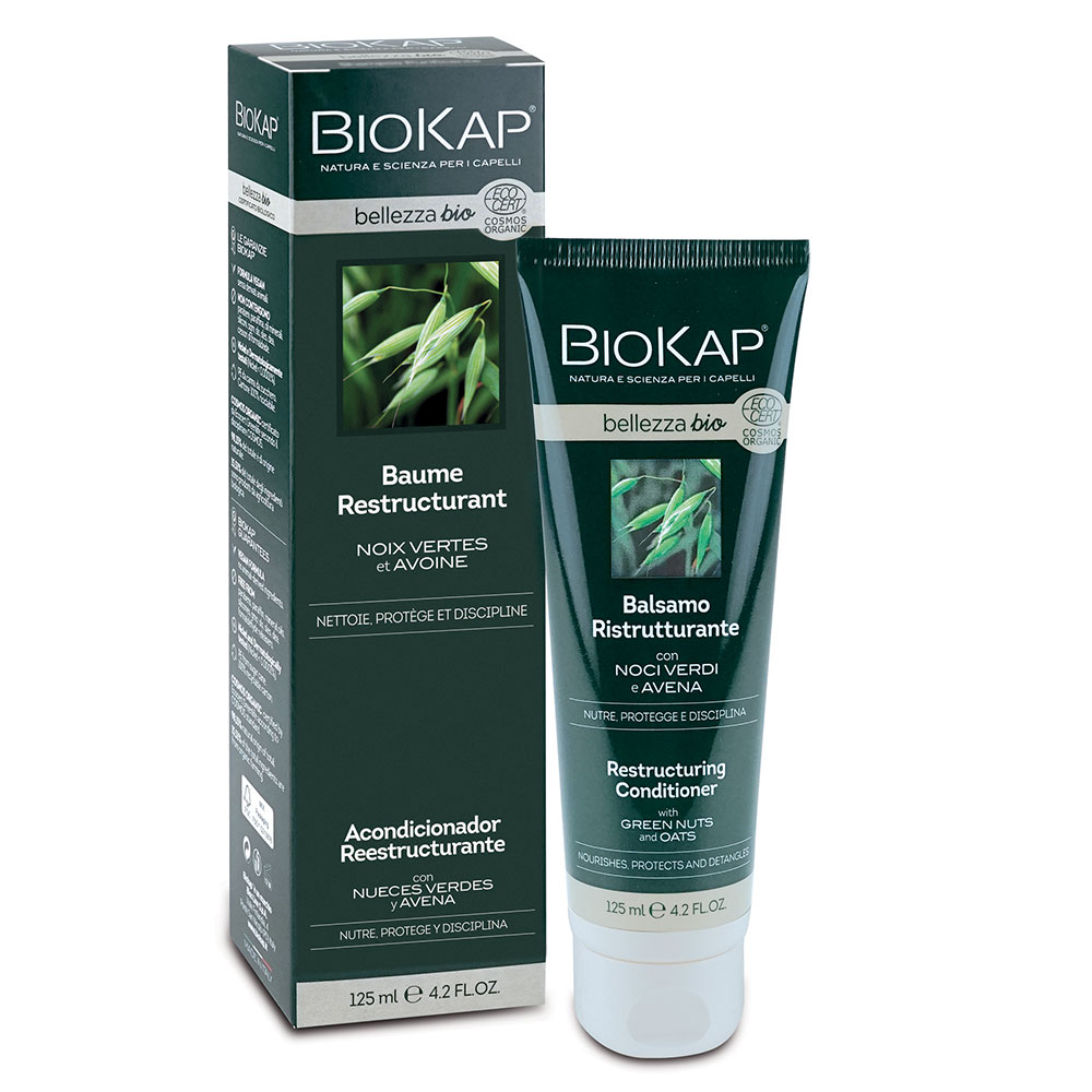 Biokap Belleza Bio Baume Restructurant bio Tous types de cheveux 125ml