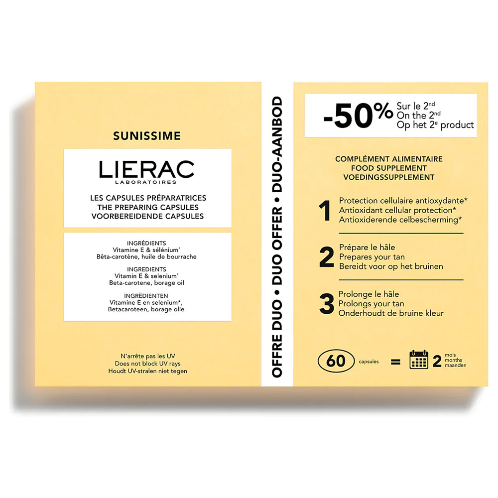 Lierac Sunissime Preparer Capsules 2x30