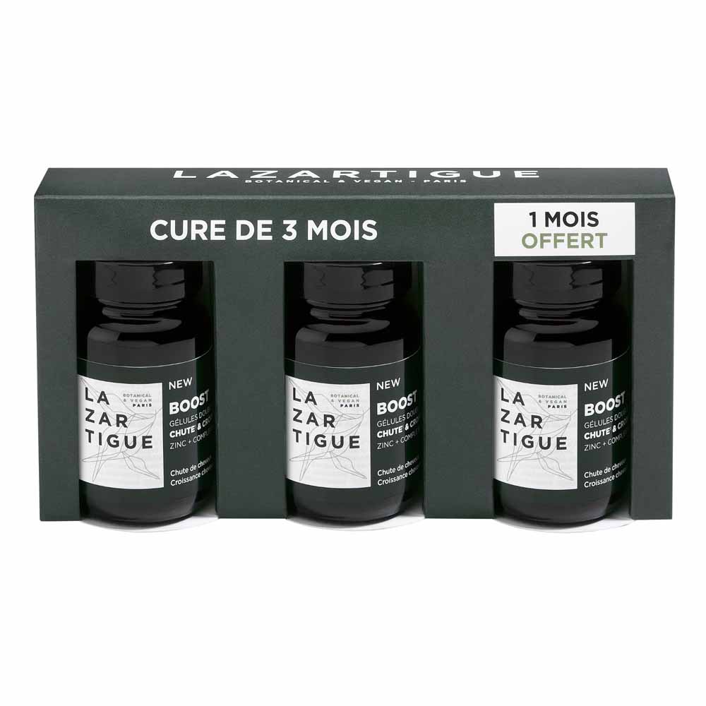 Lazartigue Boost Hair loss and growth 3-month course