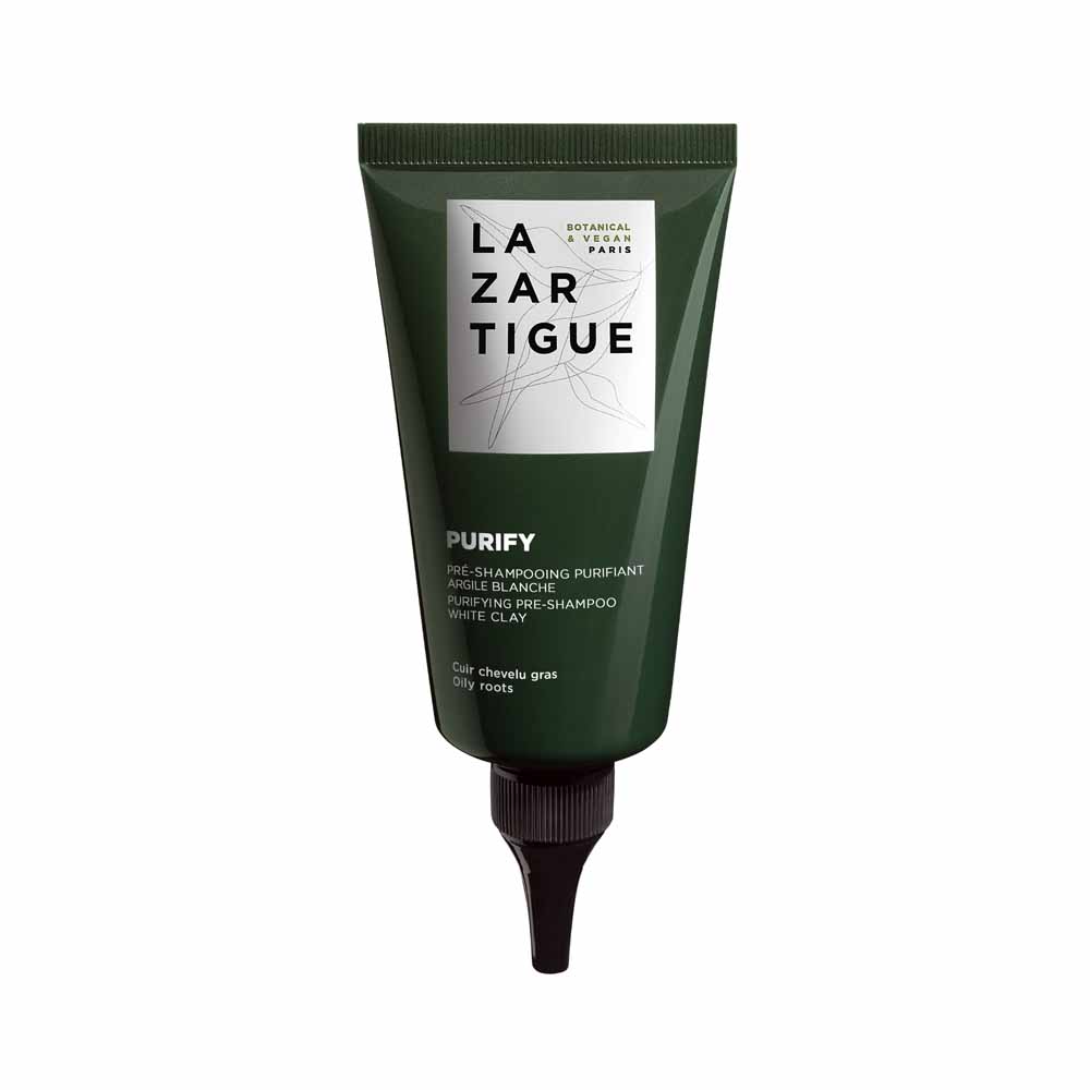 Lazartigue Purify Purifying pre-shampoo treatment white clay 75 ml