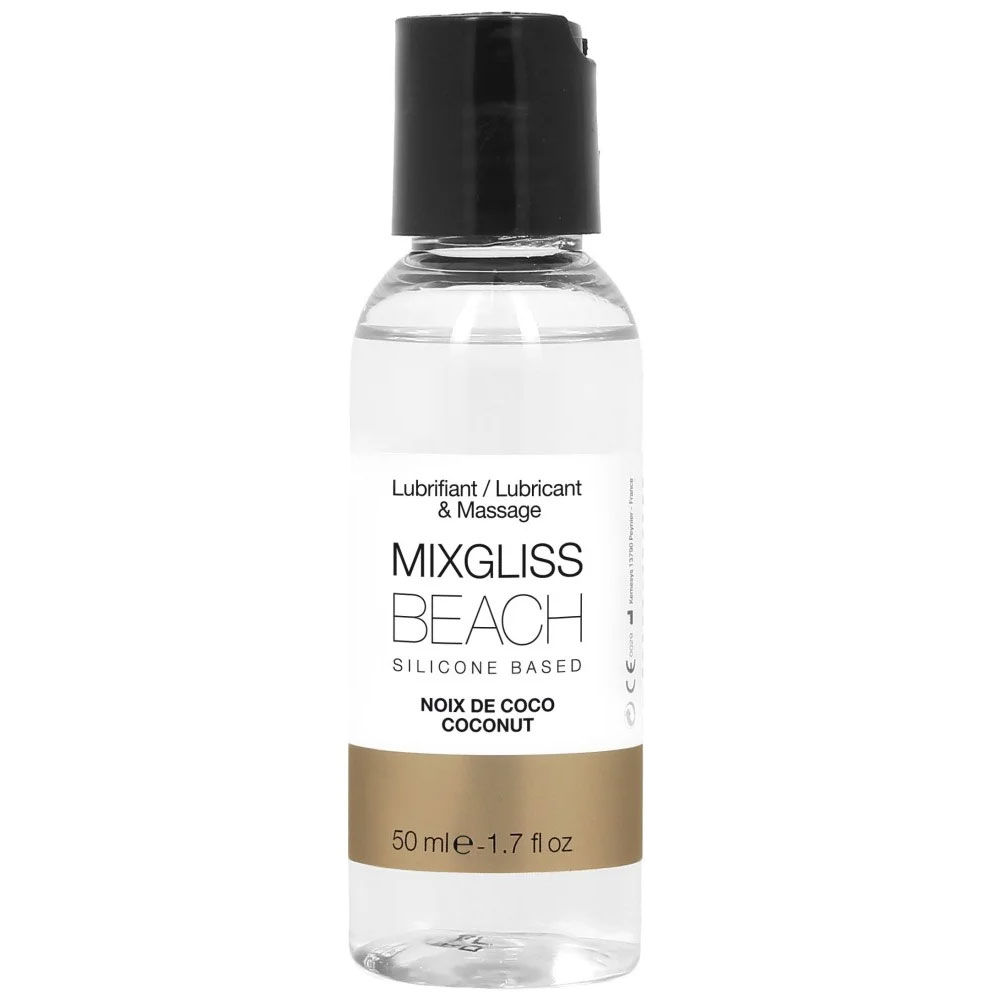 Mixgliss Coconut-flavoured silicone-based lubricant and massage gel 50 ml