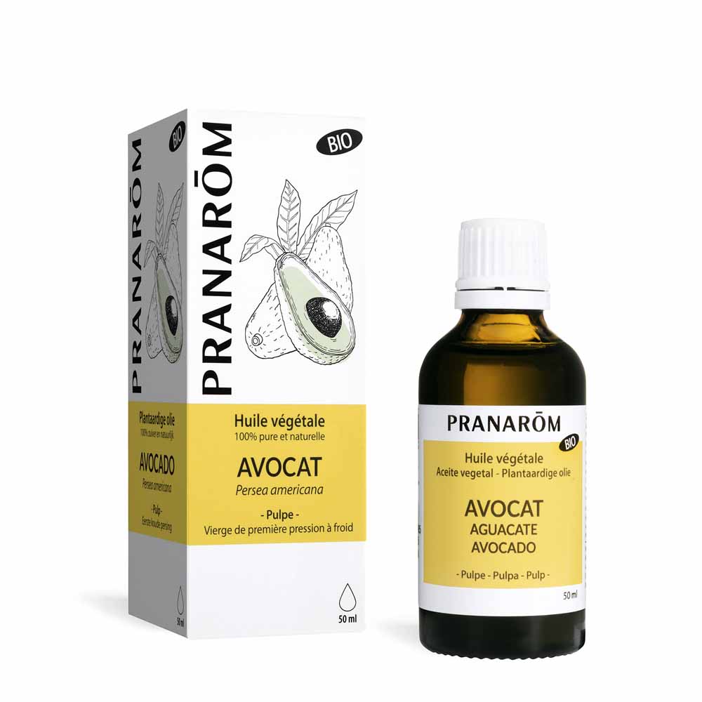 Pranarôm Plant oils Organic Avocado Vegetable Oil 50ml