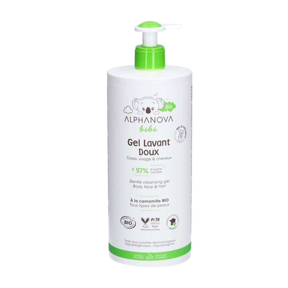 Alphanova Bébé Dermo-Cleansing Bath Bebe Bio Bebe 1l