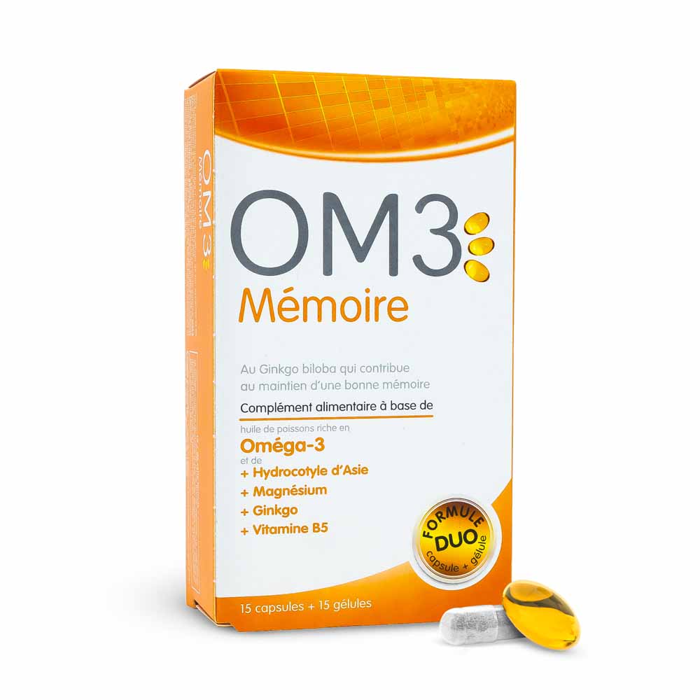 OM3 MEMORY 15 gélules + 15 capsules