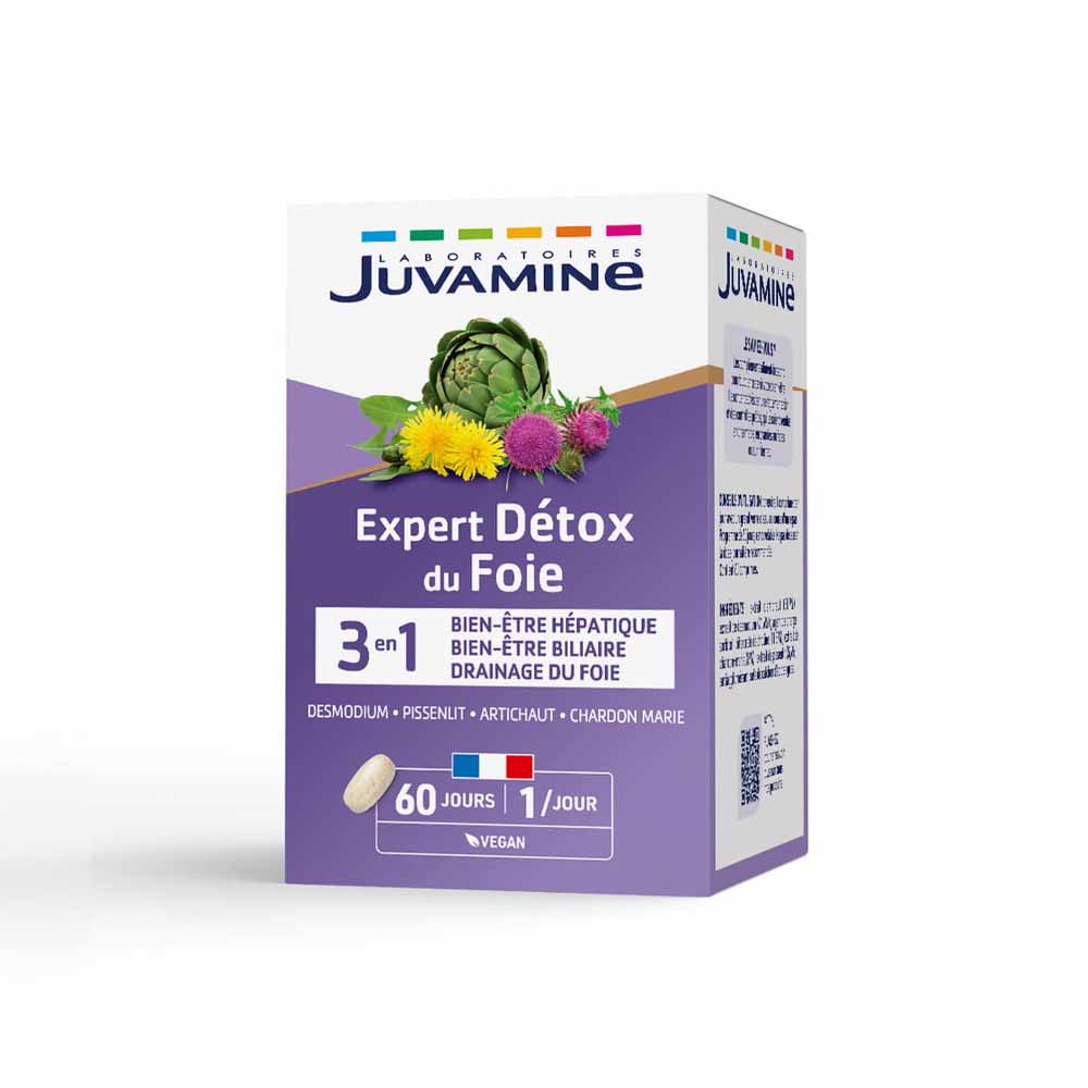 Juvamine Expert'Nature Liver Well-being 60 tablets