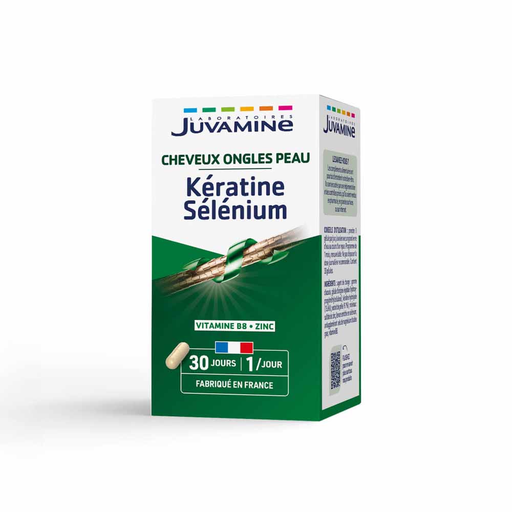 Juvamine Keratin Selenium 30 capsules