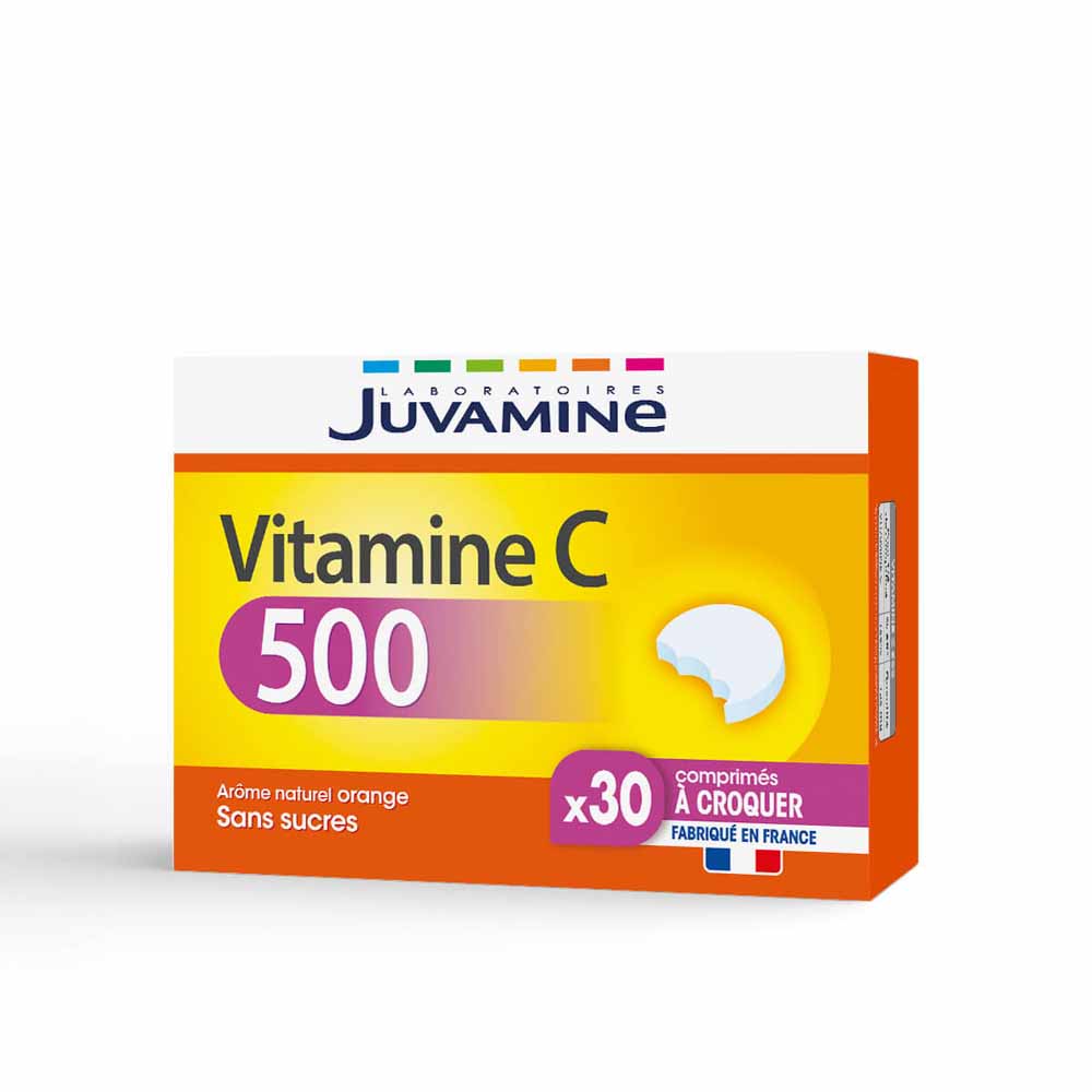 Juvamine Vitamin C 500 chewable tablets 30 Chewable tablets