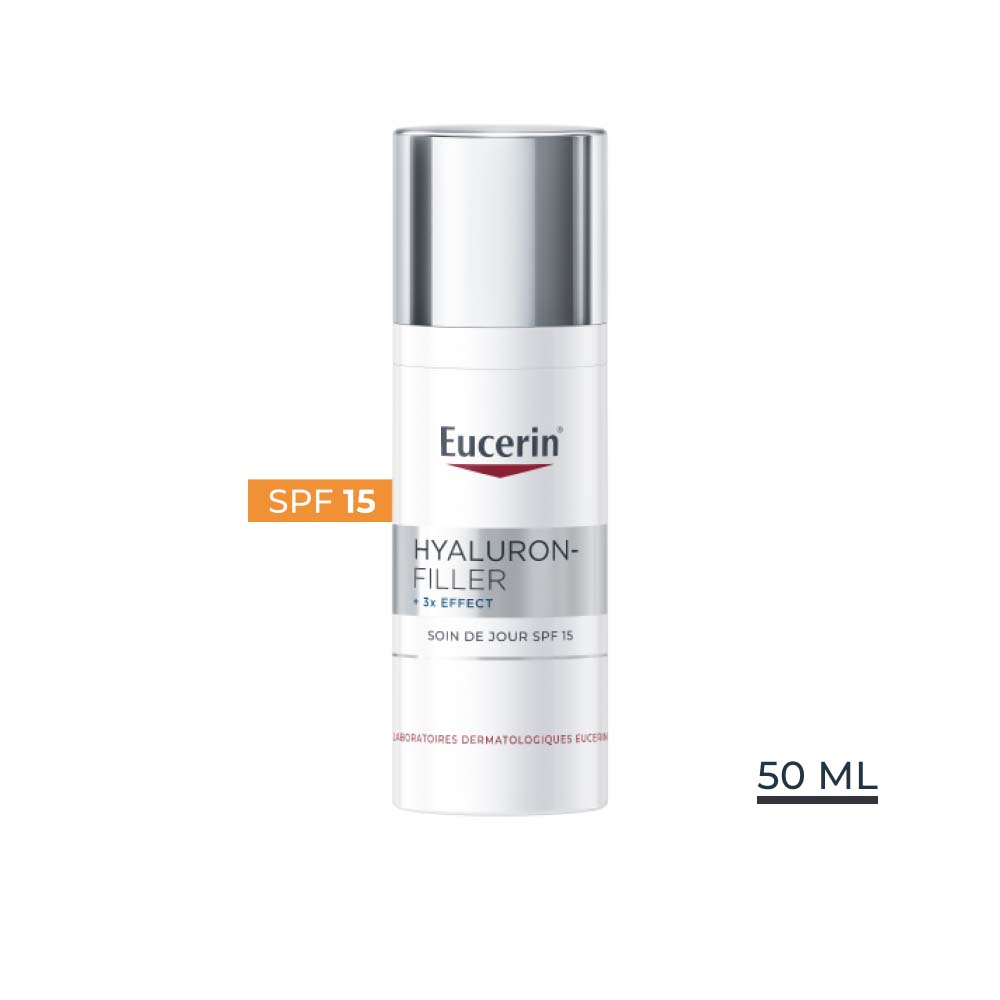 Eucerin Hyaluron-Filler + 3x Effect Day Care SPF15 normal to combination skin 50 ml