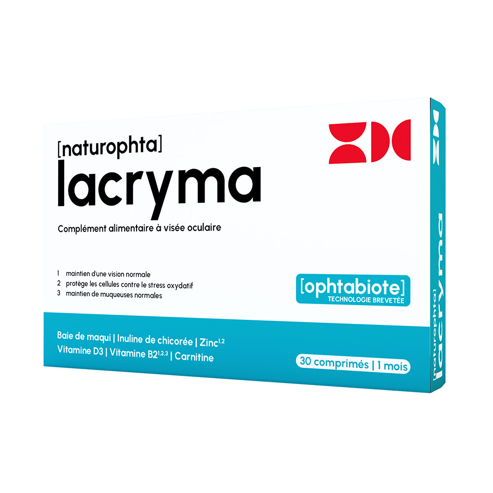 Dulcis Health Science Naturophta Lacryma **→** Lacryma eye drops 30 tablets