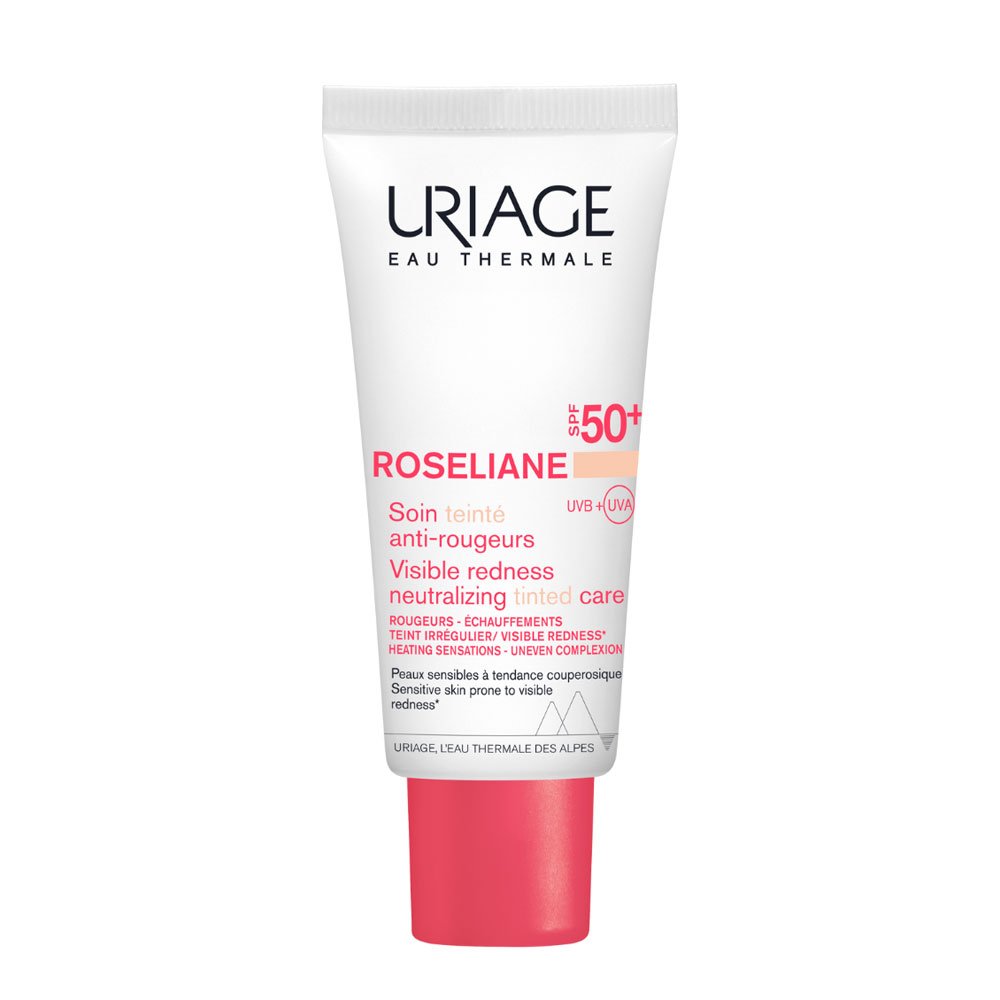 Uriage Roseliane CC Cream SPF50+ for sensitive skin prone to redness 40ml