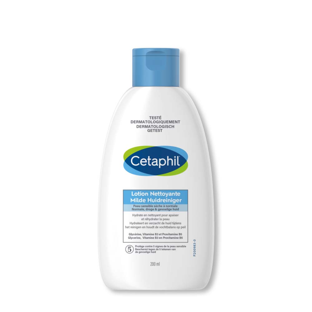 Cetaphil Body And Face Cleansing Lotion Sensitive Skins Peaux Sensibles 200ml