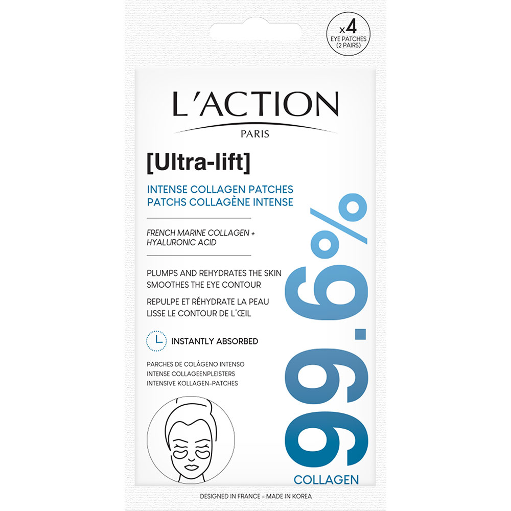 L'Action Cosmetique Mediatic Patchs Collagène Intense 4 patchs