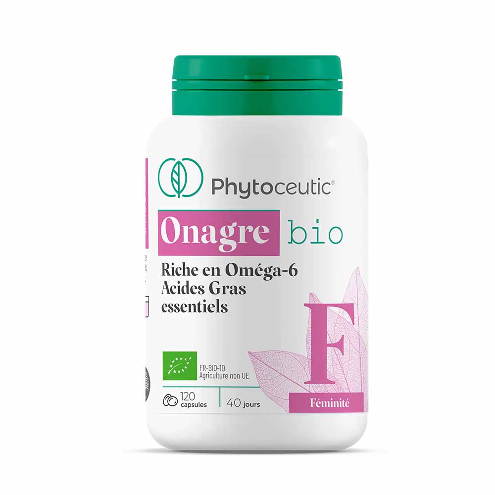 Phytoceutic Organic Evening Primrose Oil AB Label 120 capsules