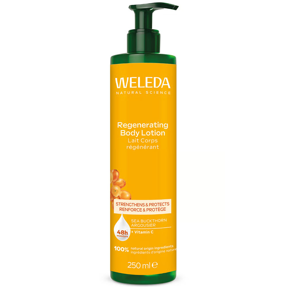 Weleda Sea Buckthorn Intense hydration nourishing body milk dry skin 250ml