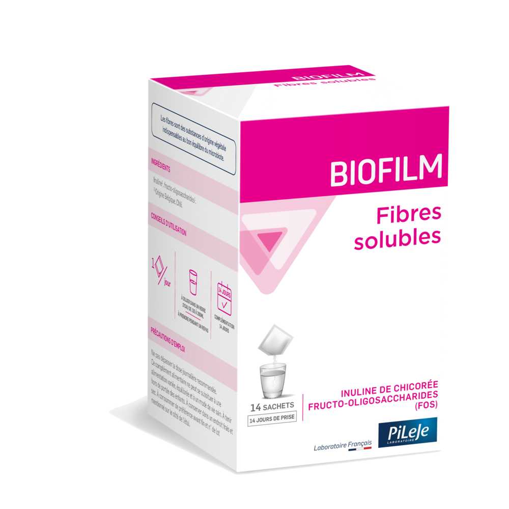 Pileje Biofilm Soluble fibres 14 sachets of 6g
