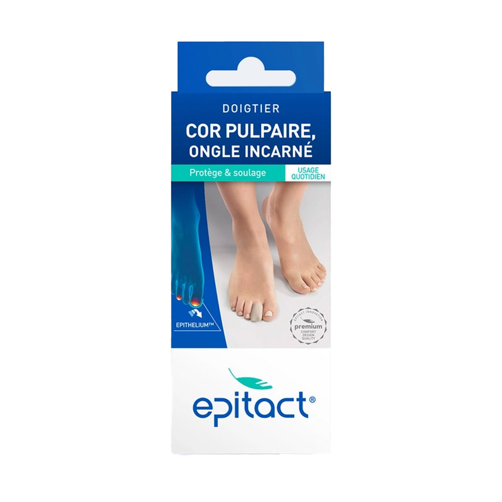 Epitact Silicone toe protectors for ingrown nails and corns x1