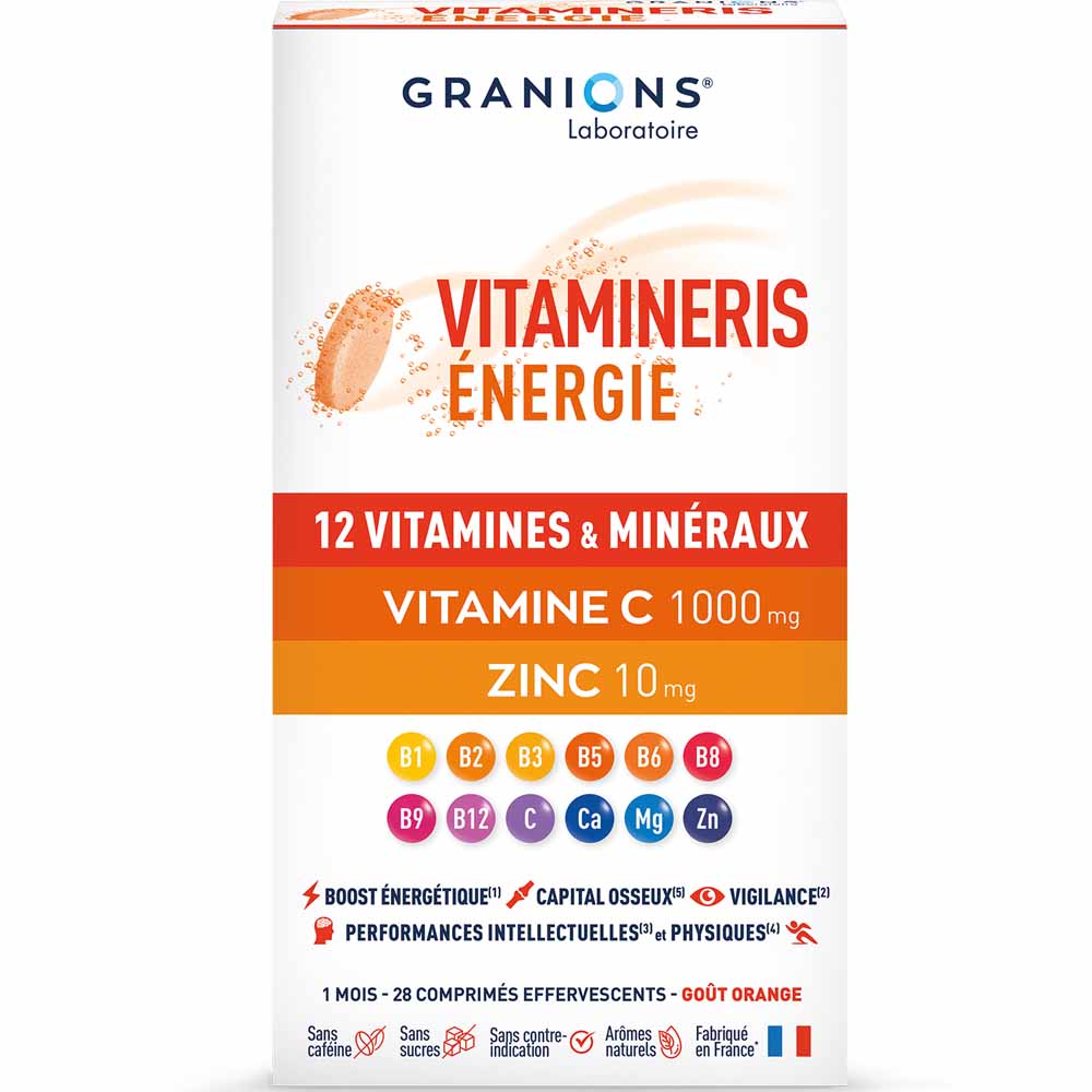 Granions Vitamineris Energy 30 tablets