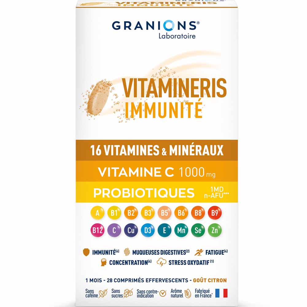 Granions Vitamineris Immunity 30 tablets