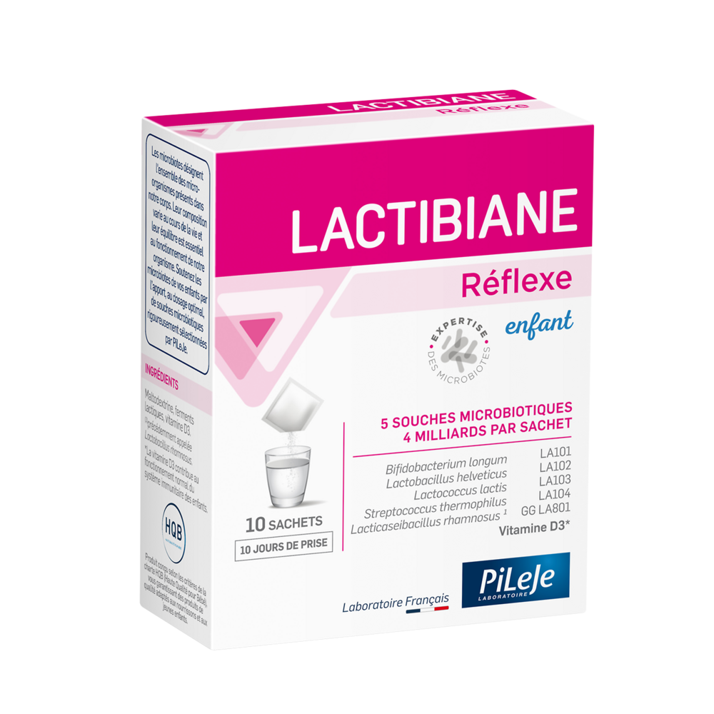 Pileje Lactibiane Children's Reflex 10 sachets