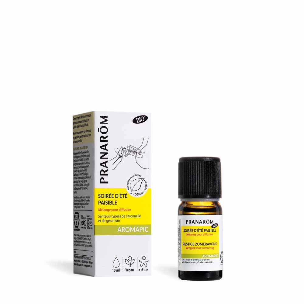 Pranarôm Aromapic Organic Summer Soiree Aromapic Diffusion Synergy Blend 10ml