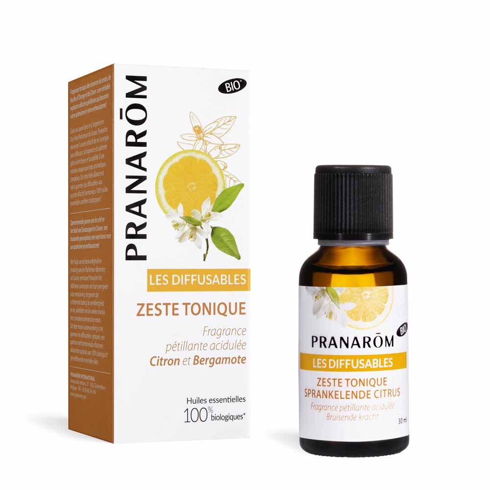 Pranarôm Les diffusables Zeste Tonique Bioes 30ml