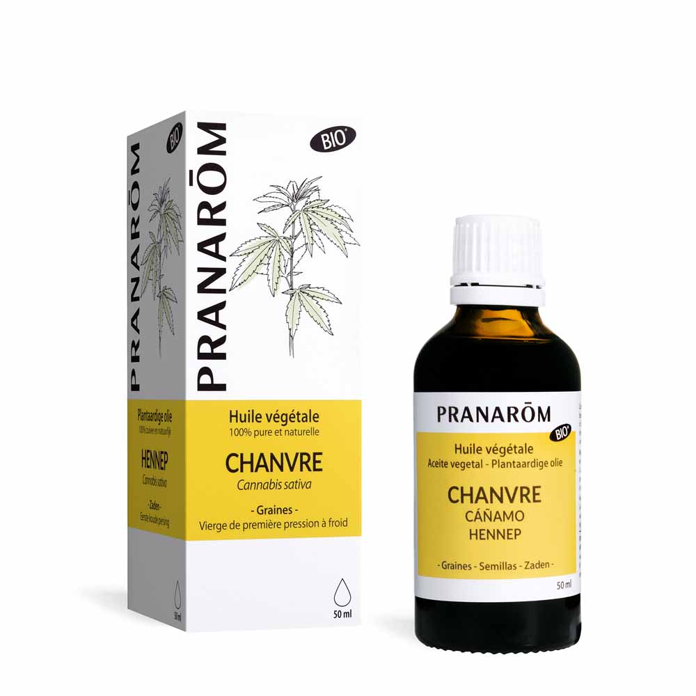 Pranarôm Plant oils Organic hemp vegetable oil 50 ml