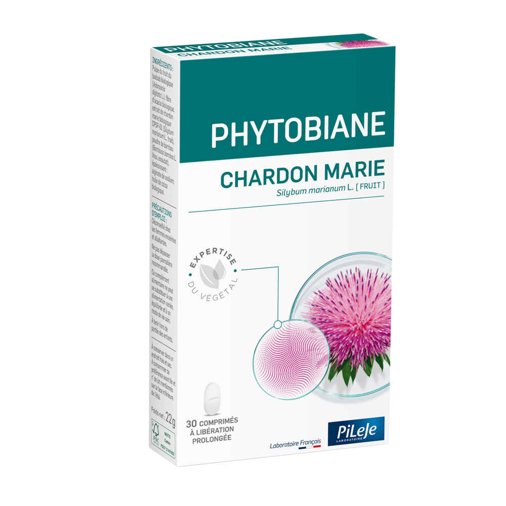 Pileje Phytobiane Milk Thistle 30 tablets