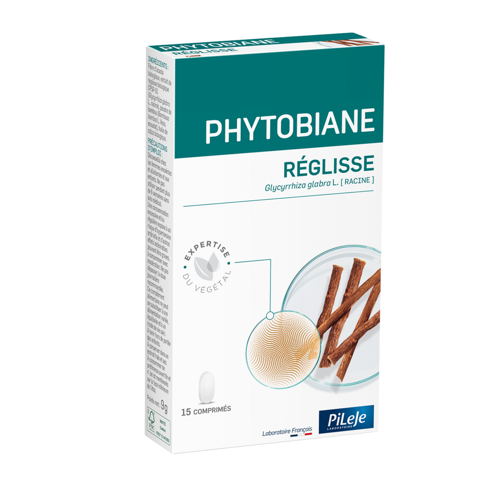 Pileje Phytobiane Liquorice 15 tablets
