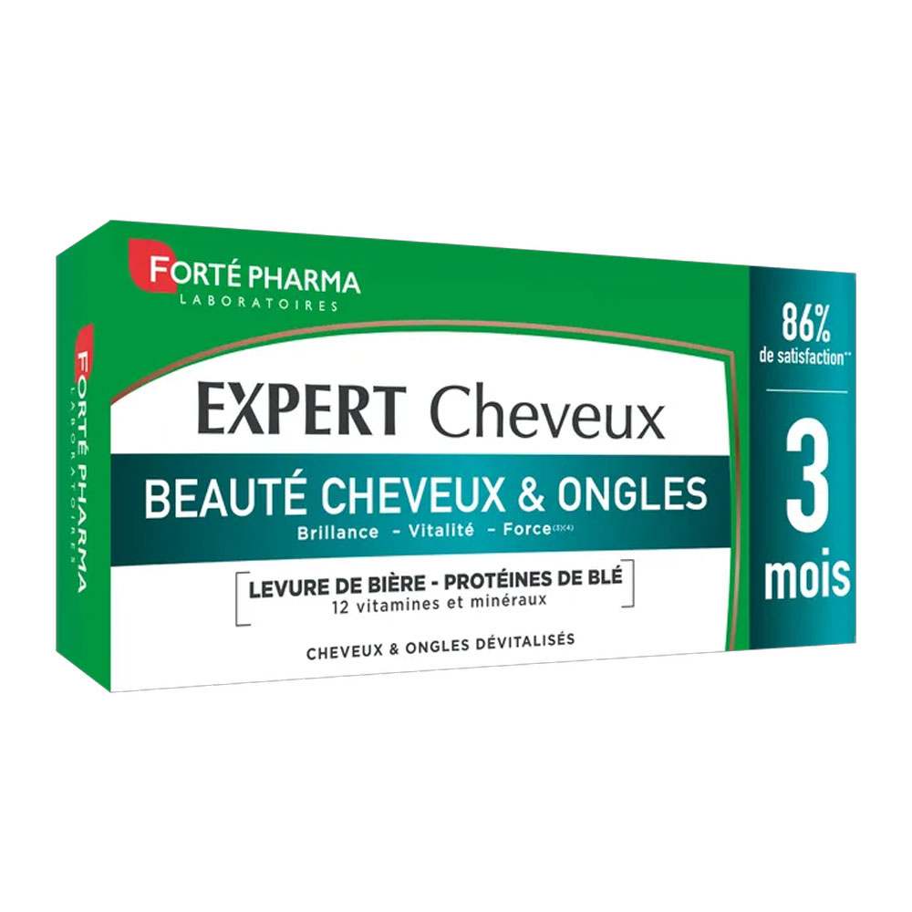 Forté Pharma Hair Expert Hair and nails beauty programme all types of hair loss 84 tablets