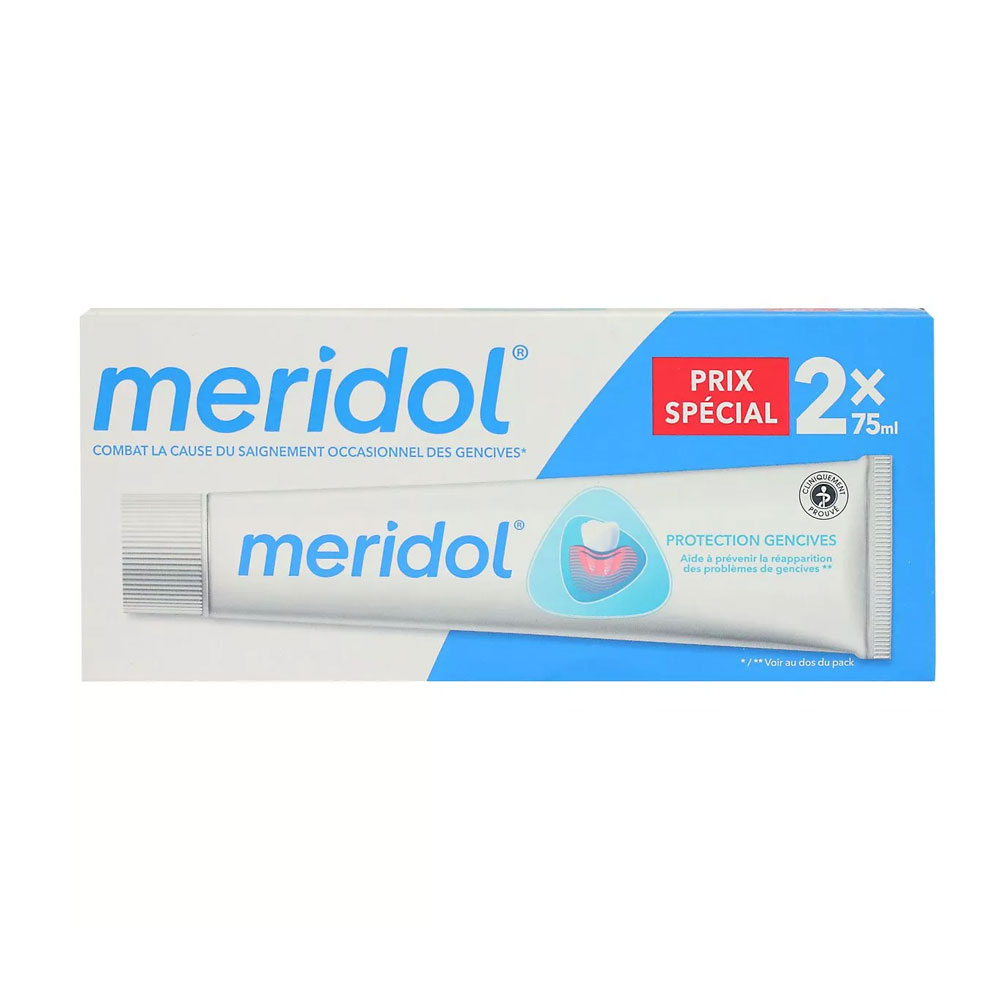 Meridol Gum protection toothpaste 2x75 ml Special Offer