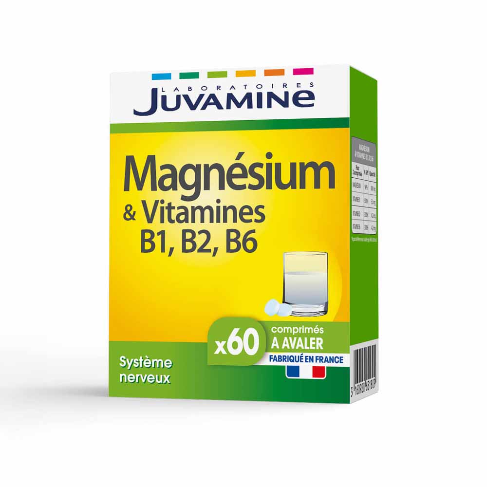 Juvamine Magnesium & B vitamins x 60 ChewableTablets