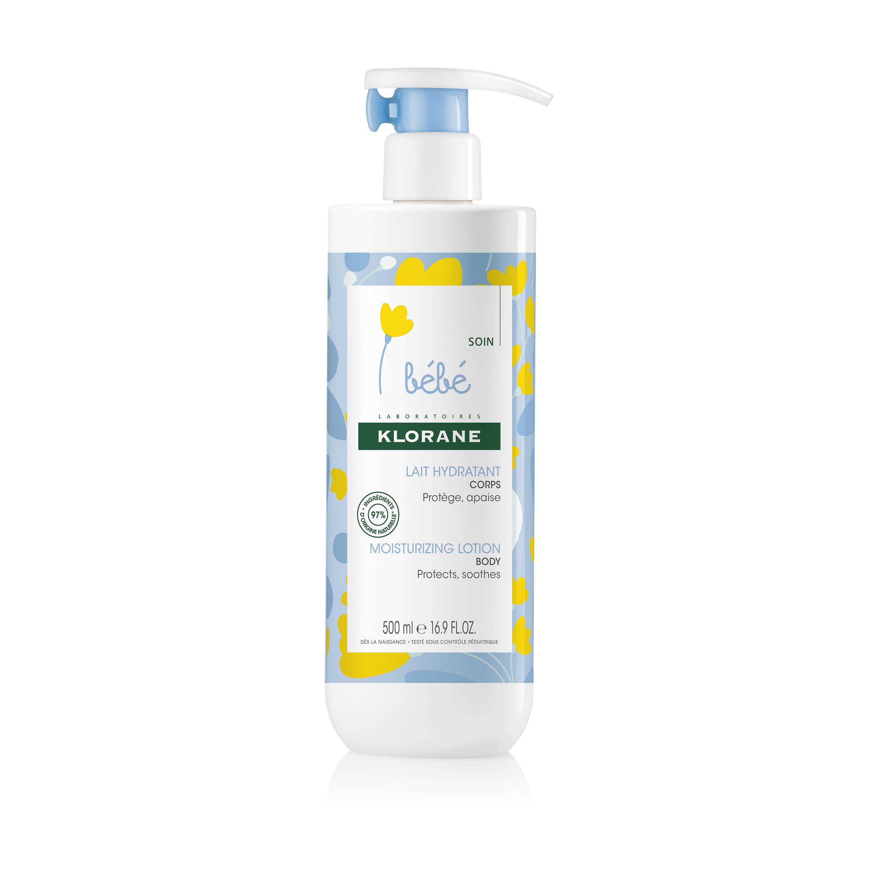 Klorane Baby Hydrating milk for normal to dry skin 500 ml