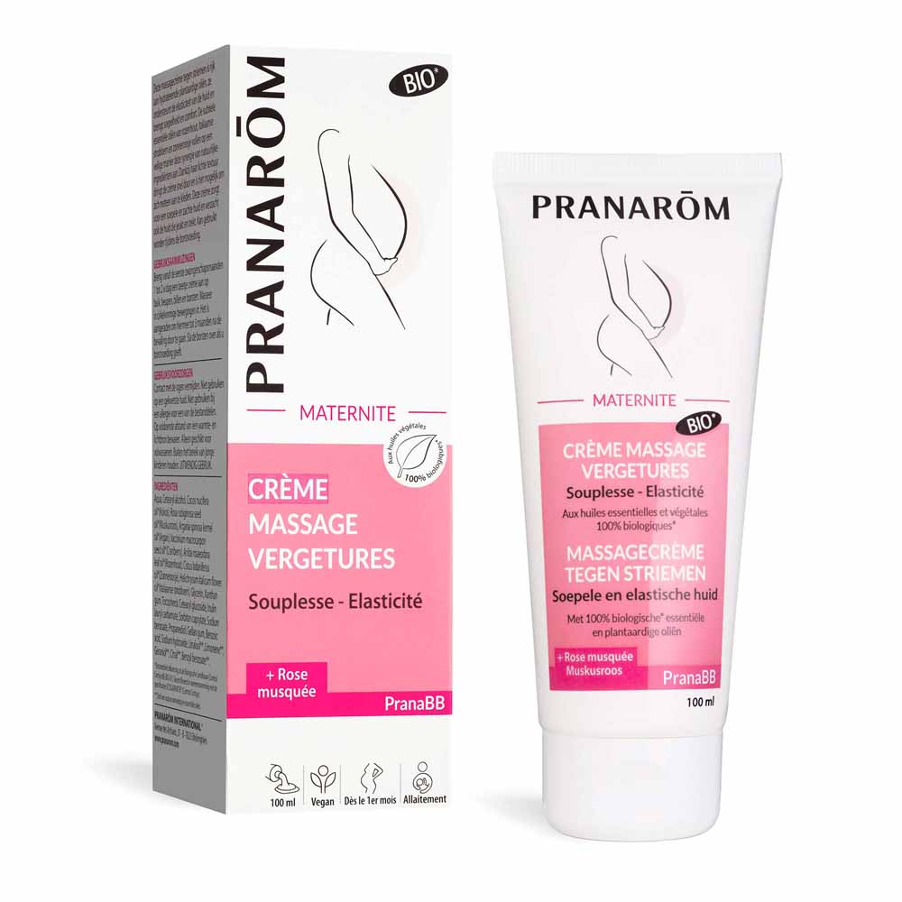 Pranarôm Pranabb Stretch Mark Massage Cream Flexibility and elasticity 100ml