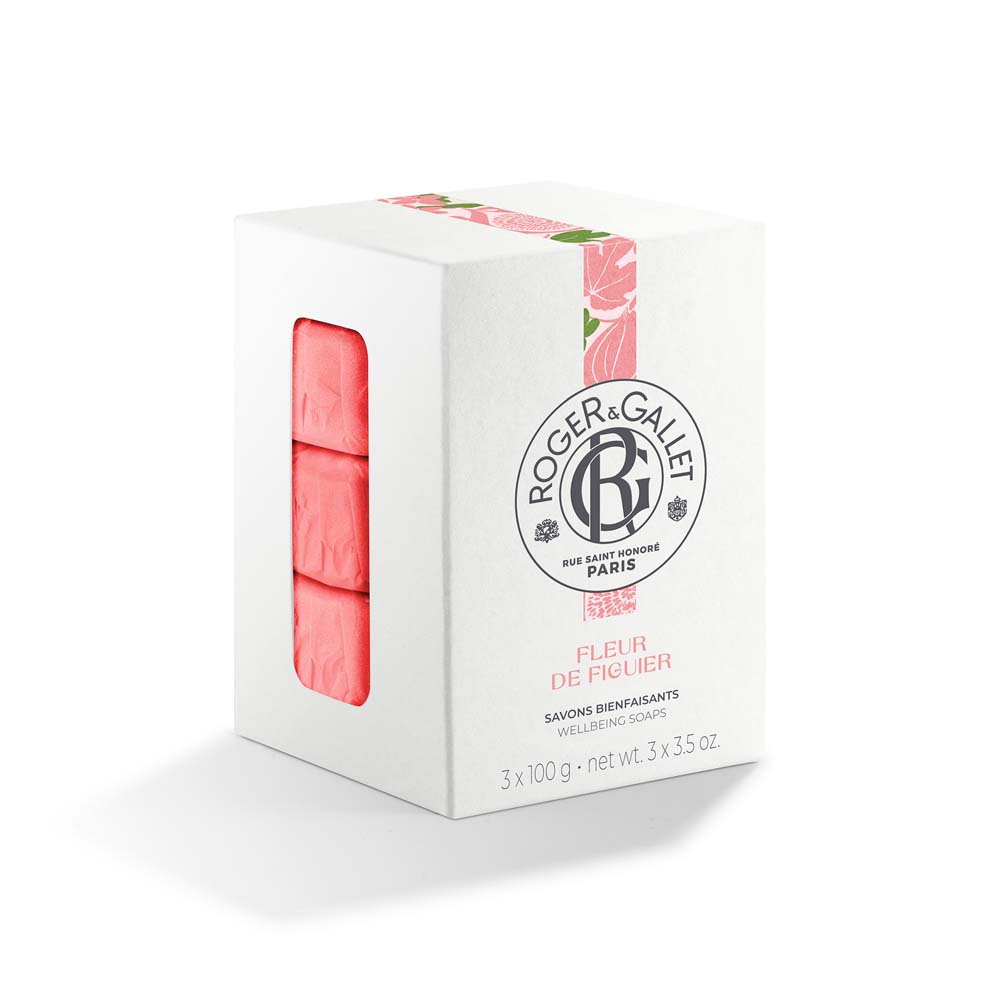 Roger & Gallet Fleur De Figuier Fig Flower Scented Soap 100% Plant Base 100g