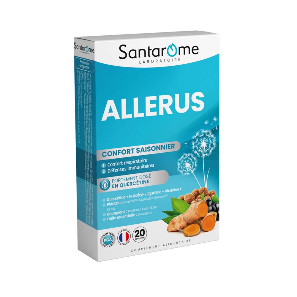 Santarome Respiratory comfort allergies 20 tablets